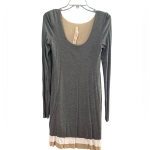 Bailey 44 size Small gray long sleeve dress